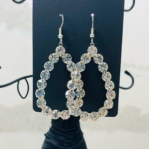 Teardrop Bling Earrings